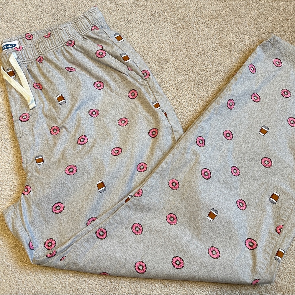 Old Navy Coffee & Donuts pajama pants - sz Large